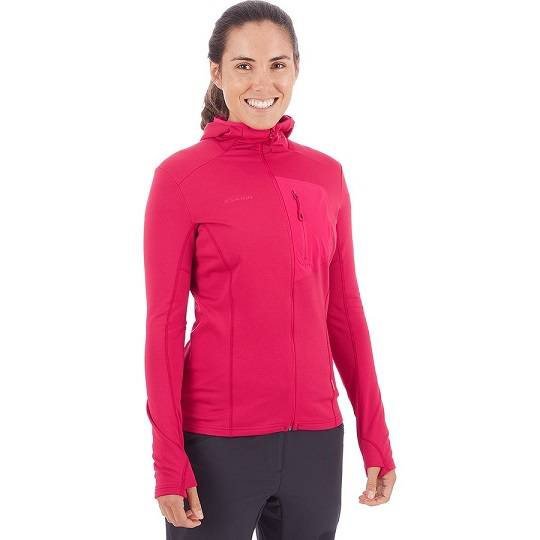 Mammut Aconcagua Light ML Hooded Jacket 猛犸象 女款连帽抓绒外套