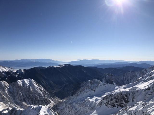 日本登山的好地方,冬季攀登百名山中的枪岳和穗高岳