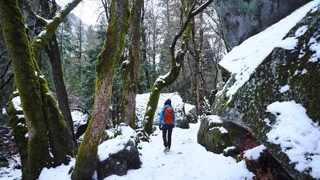 美国优胜美地的冰雪冒险,背上Mystery Ranch神秘牧场背包一起出发