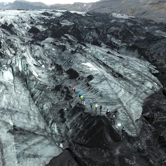 冰岛必玩,南岸索尔黑马冰川徒步之旅