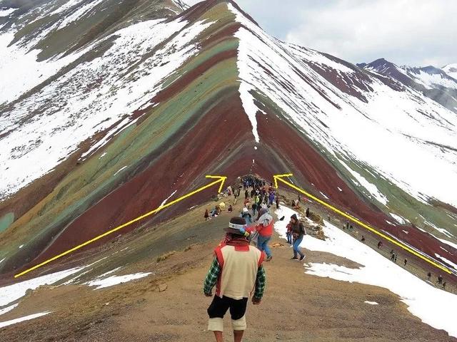 秘鲁户外旅行,行走在海拔5000米的彩虹山