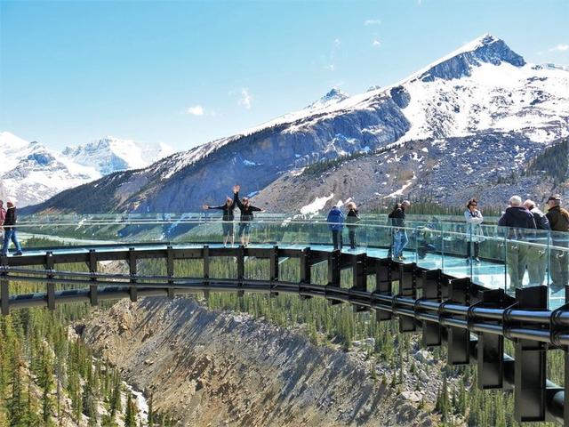 加拿大自驾游,冰原大道公路上的一路美景