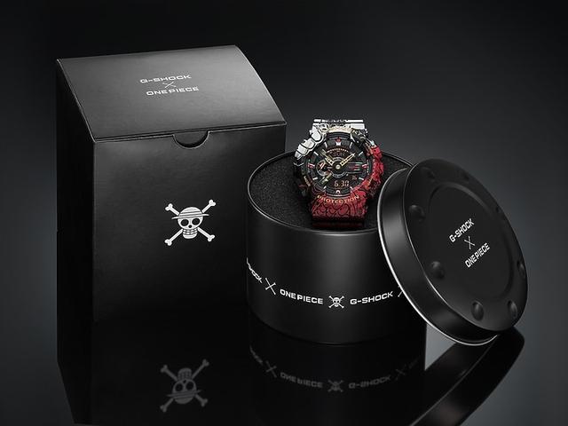 卡西欧G-Shock系列GA-110腕表,七龙珠与海贼王动漫联名