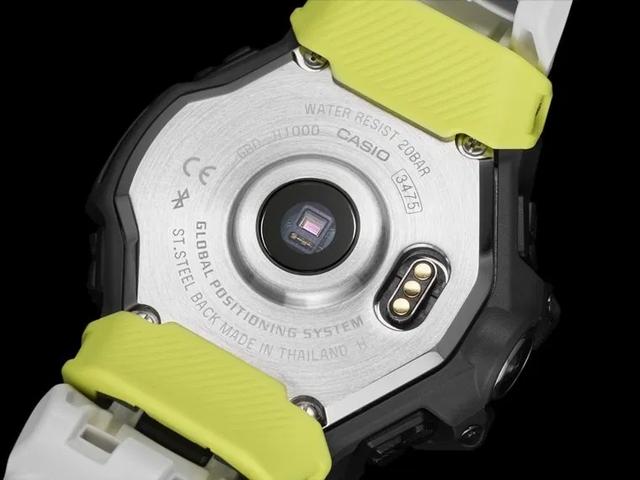 卡西欧G-SHOCK GBD-H1000,首款支持心率监测及GPS的智能手表