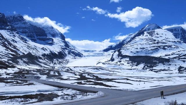 加拿大自驾游,冰原大道公路上的一路美景
