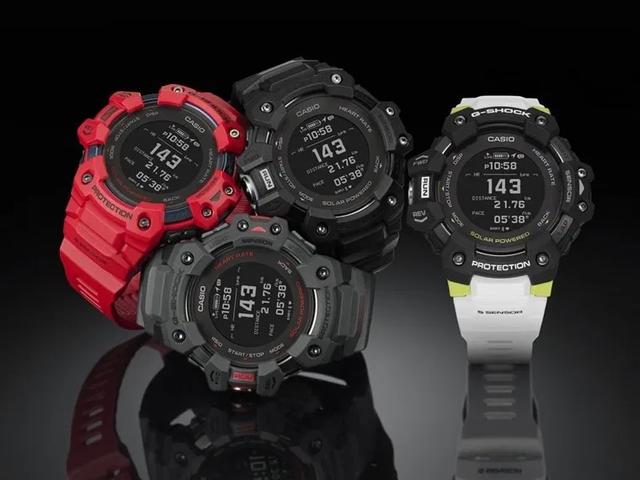 卡西欧G-SHOCK GBD-H1000,首款支持心率监测及GPS的智能手表