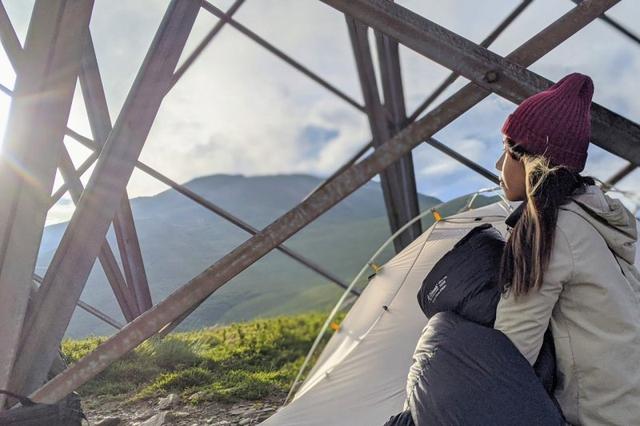 高山实测羽绒睡袋,这是一款收纳小巧轻量化睡袋