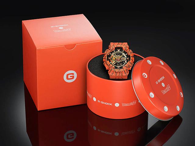 卡西欧G-Shock系列GA-110腕表,七龙珠与海贼王动漫联名