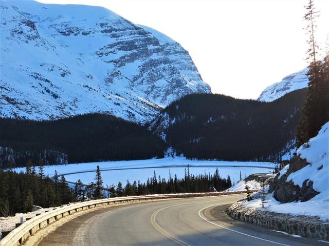 加拿大自驾游,冰原大道公路上的一路美景