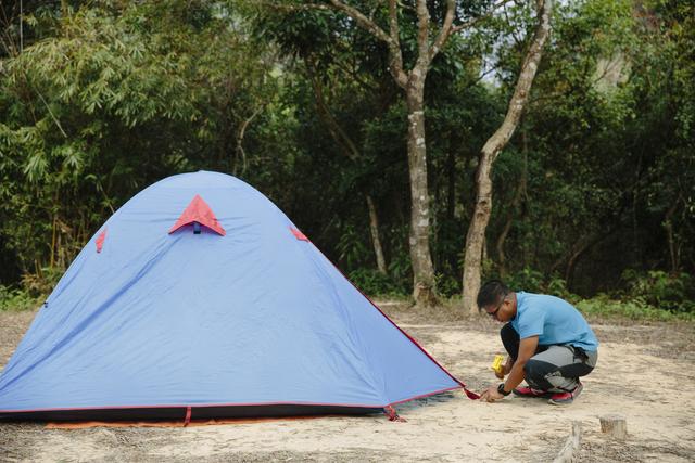 实用的户外露营教学,4个步骤让新手第一次就扎好营