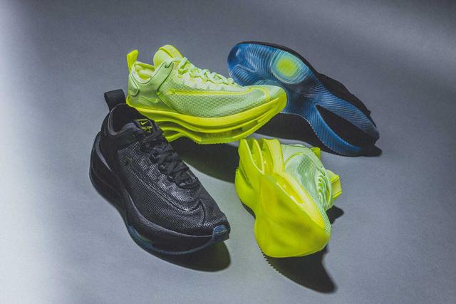 Nike耐克Zoom Double Stacked双层气垫跑鞋,一双鞋穿上长高5.6公分