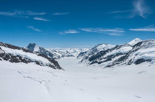 瑞士少女峰,和家人一起旅行去看雪山