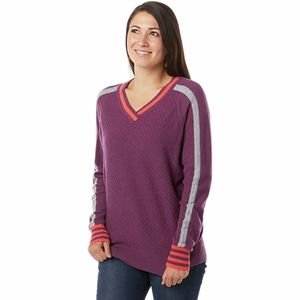 Smartwool Frosted Valley V-Neck Sweater女款美利奴V领羊毛衣