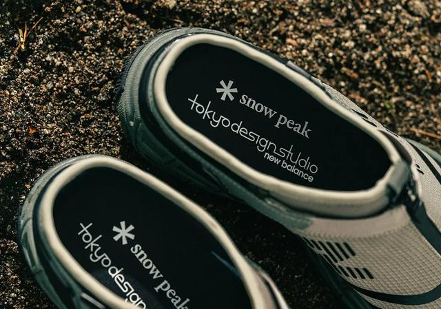 SnowPeak(雪峰)联名NEW BALANCE(新百伦),野营钓鱼一鞋三穿不是问题