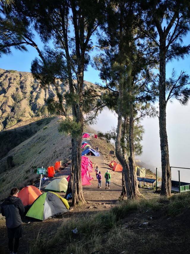 回忆印尼徒步旅行,登顶龙目岛最高峰林贾尼火山