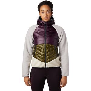 Mountain Hardwear山浩 Altius Hybrid Hooded Jacket女款保暖外套