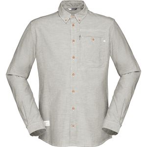 Norrona老人头 Svalbard Cotton Shirt男款长袖衬衫