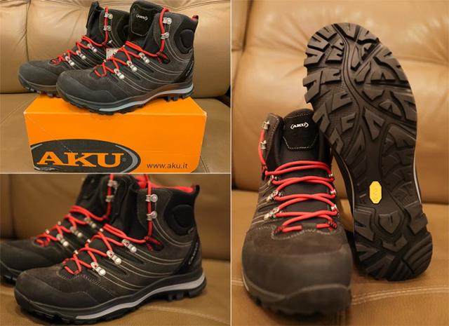 户外登山鞋的选择,新买的AKU徒步登山鞋体验测评报告