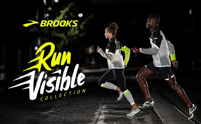 Brooks布鲁克斯夜光限定款跑鞋上市,为跑者变身闪亮的角色