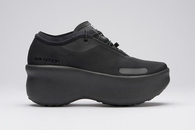 Salomon与CdG川久保玲联乘系列鞋款发布,不只有厚底鞋