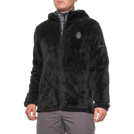 Spyder 蜘蛛Black Musa Sherpa Zip Hoodie男款连帽抓绒外套