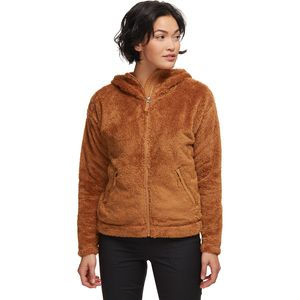 The North Face北面 Furry Fleece Hooded Jacket女款抓绒连帽外套