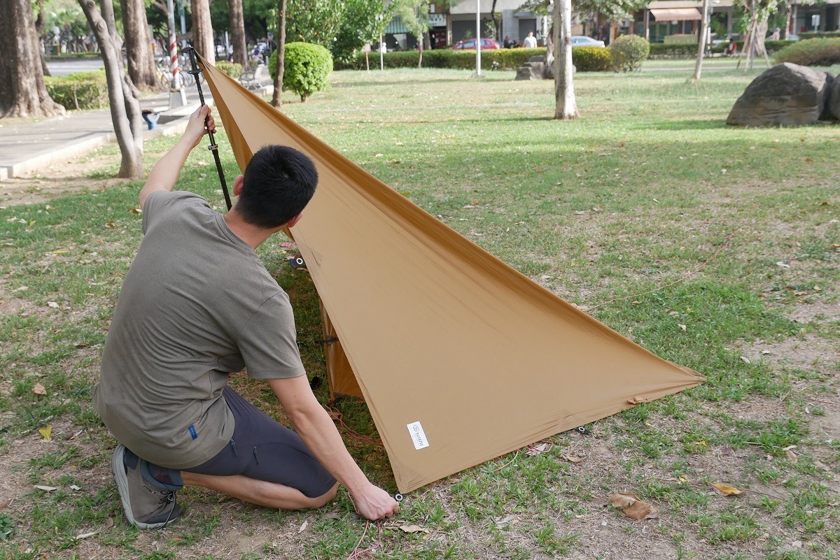 一学就会，野营用的超轻天幕搭建指南