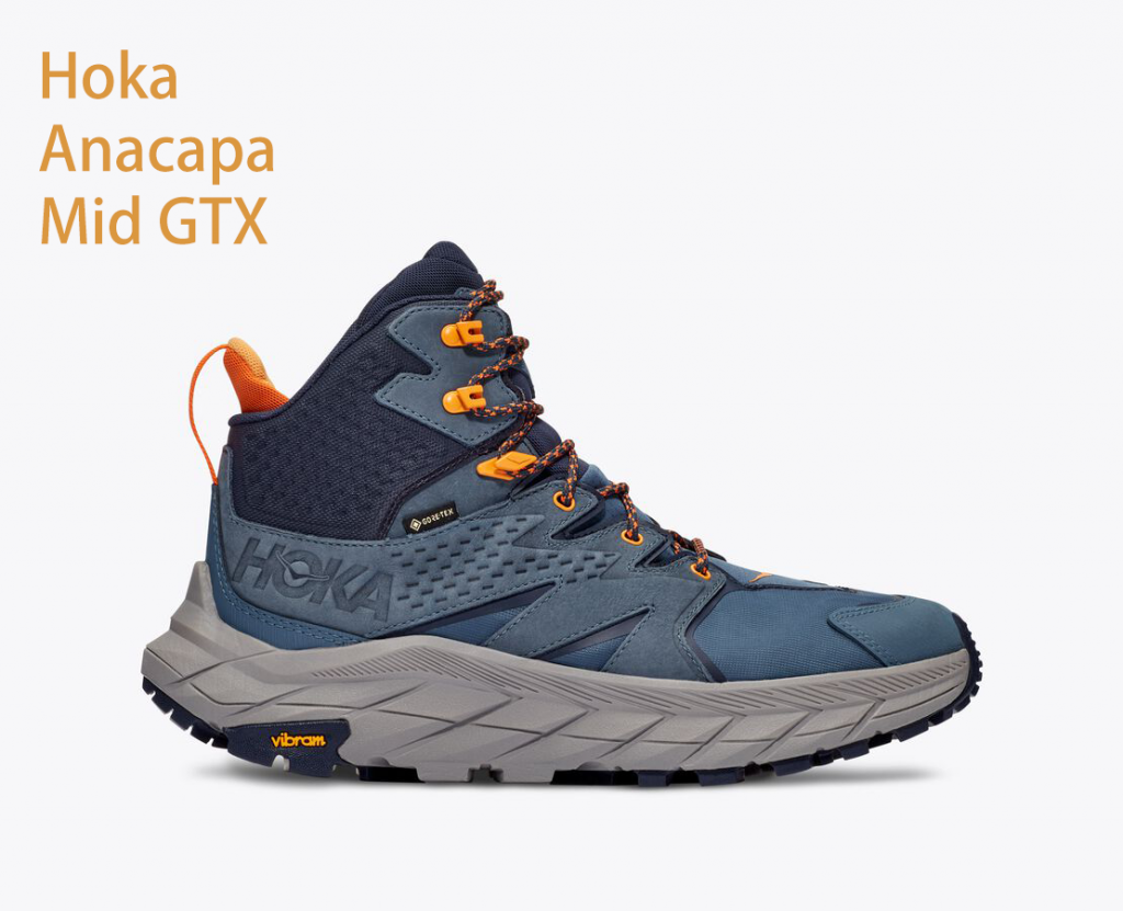 Hoka Anacapa徒步鞋开箱评价 ：Hoka Anacapa Mid GTX值得买吗？